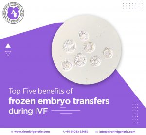 Top Five benefits of frozen embryo transfers during IVF